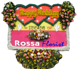Bunga Papan Wedding 17- desain khusus