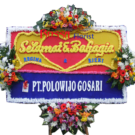 Bunga Papan Wedding 23 – 2×1,25m